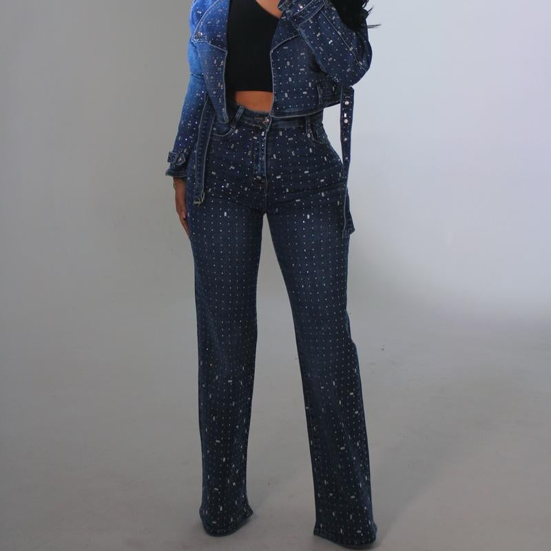 Pilar Rhinestone Jeans