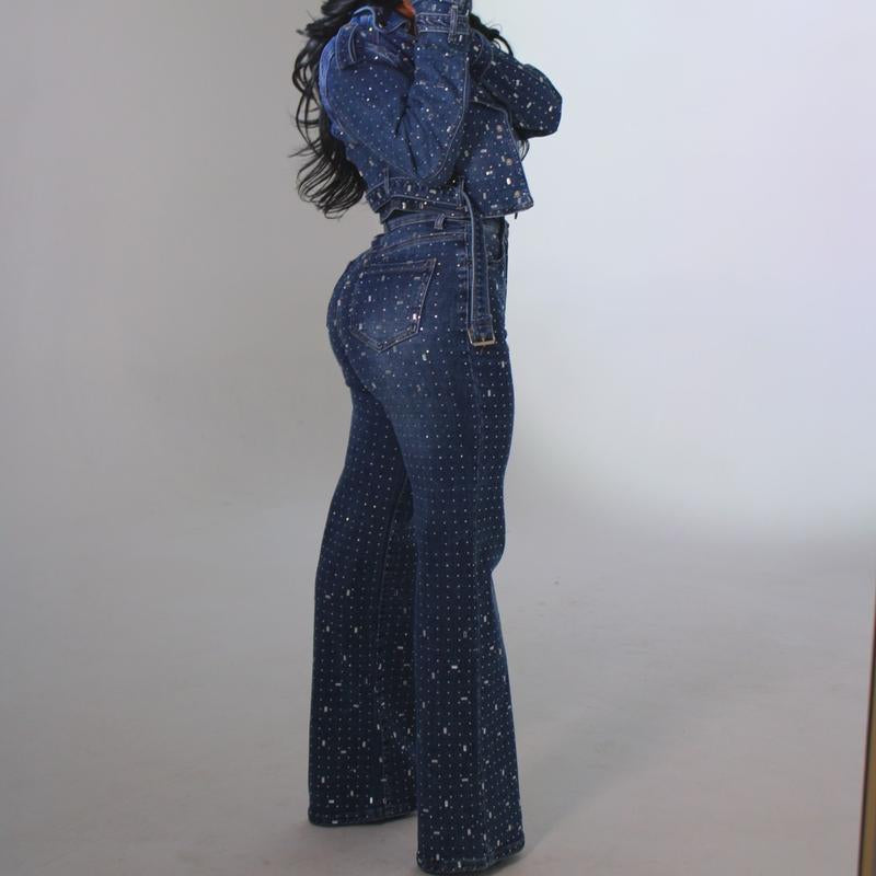 Pilar Rhinestone Jeans